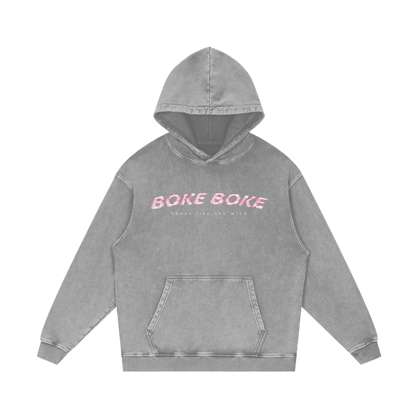 Boke Pink Snow Sparkle Hoodie