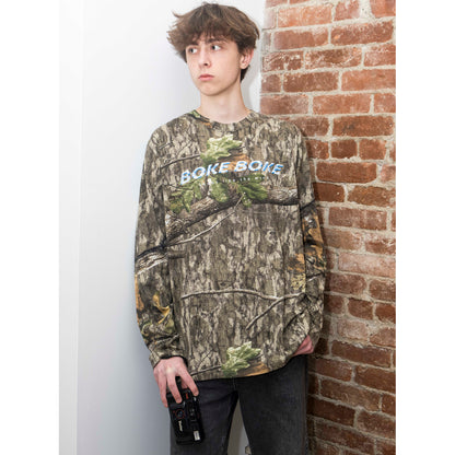 Camo Shoot Like he Wind Long sleeve