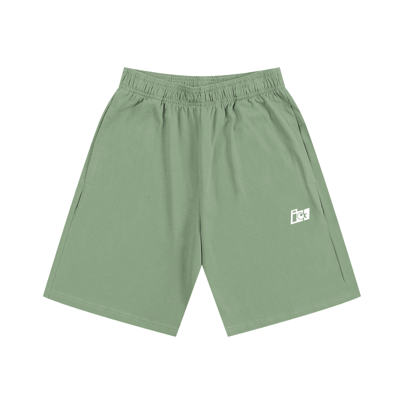 Boke Logo Heavyweight Cotton Shorts
